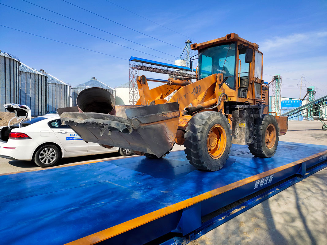 黑龍江100噸鋼結(jié)構(gòu)移動地磅電子汽車衡